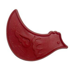 Vintage 1978 Chilton Three French Hens Cookie Cutter Imprint 3.5 inches